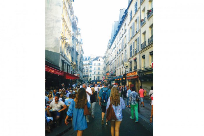 Ilustračný obrázok k článku Aničkin Parížsky zápisník: Čaro Saint Germain des Près