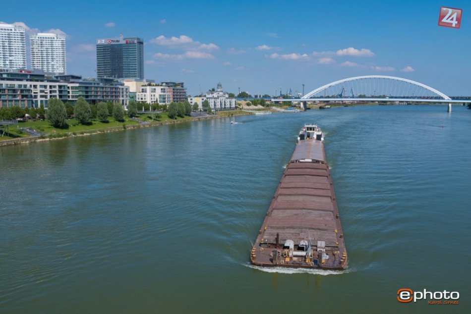 Ilustračný obrázok k článku Dunaj pomaly, ale isto stúpa. Hrozí po výdatných dažďoch Bratislave povodeň?