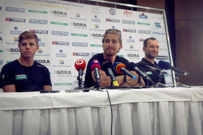 Ilustračný obrázok k článku Peter Sagan v Žiari: Prehovoril o pretekoch aj o tehotnej manželke, VIDEO