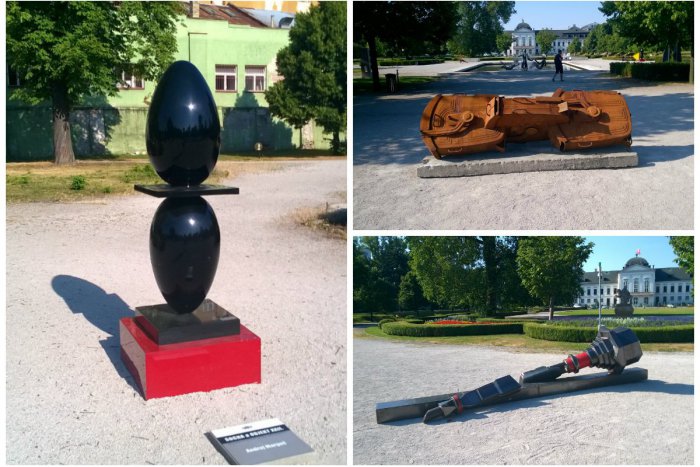 Ilustračný obrázok k článku OBRAZOM: V Prezidentskej záhrade našli dočasný domov nevšedné umelecké diela