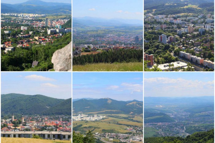 Ilustračný obrázok k článku HLASOVANIE: Krása Bystrice zachytená z výšky. Odkiaľ sa výhľadmi kocháte najradšej?