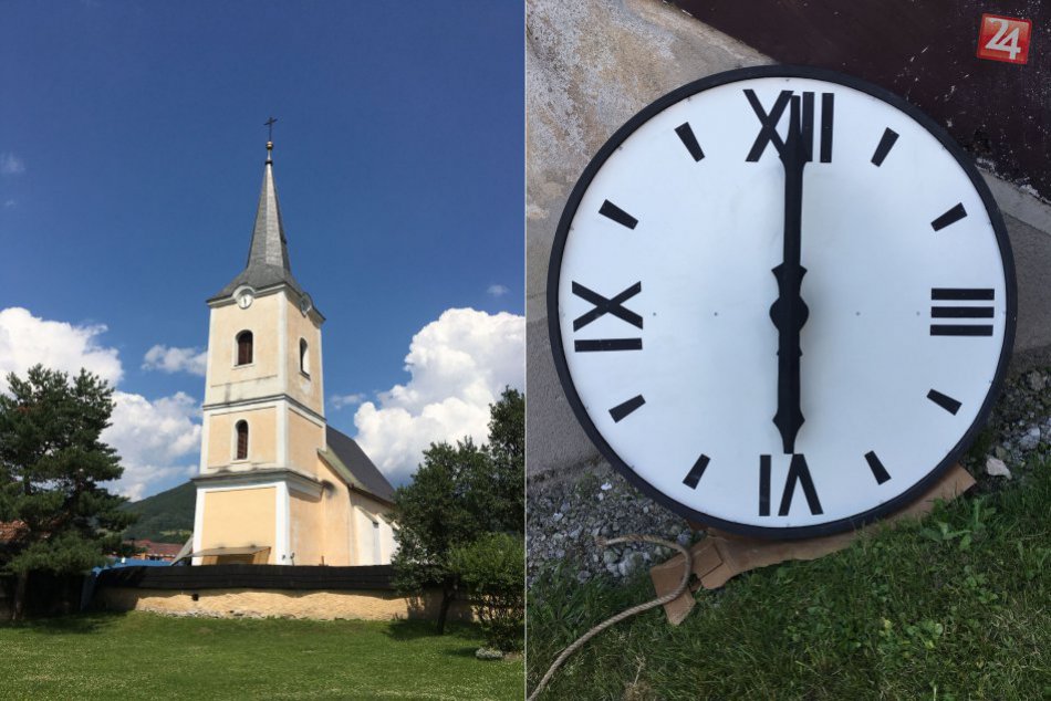 Ilustračný obrázok k článku FOTO: Novinka v Muránskej Dlhej Lúke. Kostol zdobia unikátne hodiny