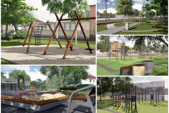 Ilustračný obrázok k článku V Trnave už vyrastá nové atraktívne ihrisko: Ponúkne aj senzorický chodník!