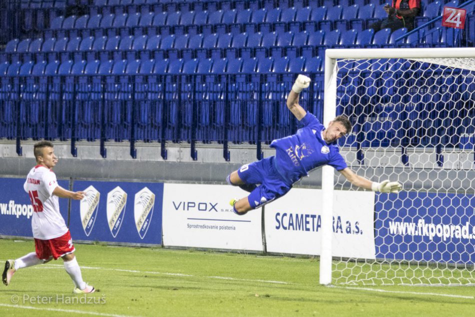 Ilustračný obrázok k článku Pod Tatrami deľba bodov: FK Poprad proti Liptovskému Mikulášu s remízou