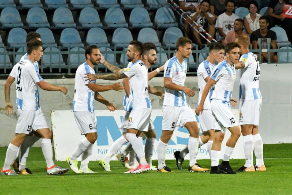 Ilustračný obrázok k článku FC Nitra ostáva na ligovom vrchole: Doma si poradil s Dunajskou Stredou, FOTO