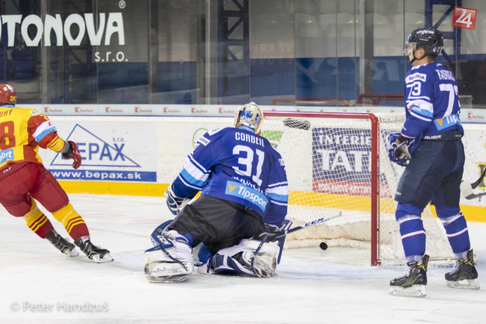 Ilustračný obrázok k článku Domáca premiéra kamzíkov nevyšla: Trenčín bral pod Tatrami všetky body
