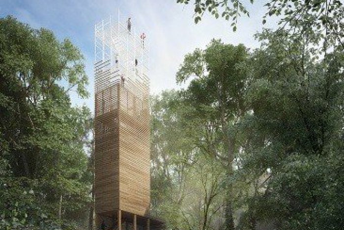 Ilustračný obrázok k článku FOTO z výstavby vyhliadkovej veže na Dubni: Už sa začína podobať!