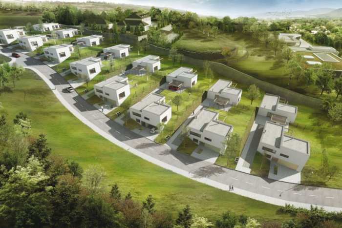 Ilustračný obrázok k článku Na Devíne vyrastie 16 moderných rodinných domov. Tretina z nich už má svojho majiteľa