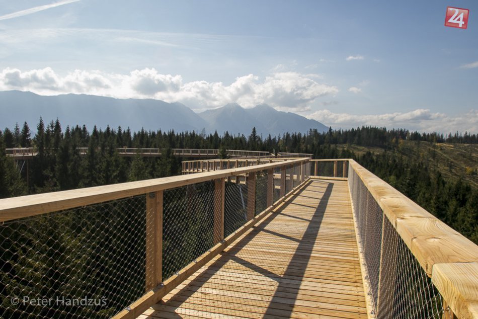 Ilustračný obrázok k článku Chodník v korunách stromov: Rarita v Bachledovej doline je už k dispozícii