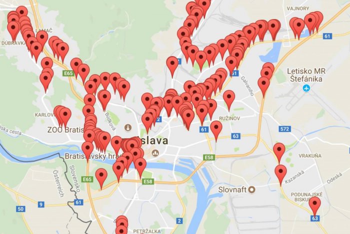 Ilustračný obrázok k článku Bratislava je zamorená bilboardmi. Vznikla interaktívna mapa na ich monitoring