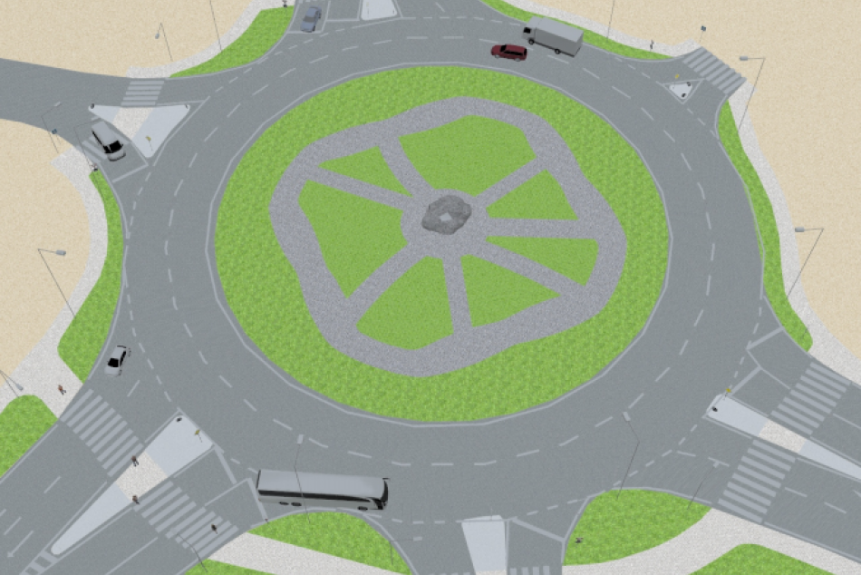 Ilustračný obrázok k článku Križovatka Solivarskej a Východnej v Prešove: Takto má vyzerať po rekonštrukcii, FOTO