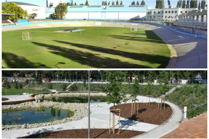 Ilustračný obrázok k článku Cyklistický štadión je už dávno minulosťou. Na jeho mieste vznikol nádherný park