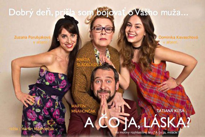 Ilustračný obrázok k článku Oddych aj zábavu sľubuje premiéra divadelnej komédie A čo ja, láska? + SÚŤAŽ o vstupenky