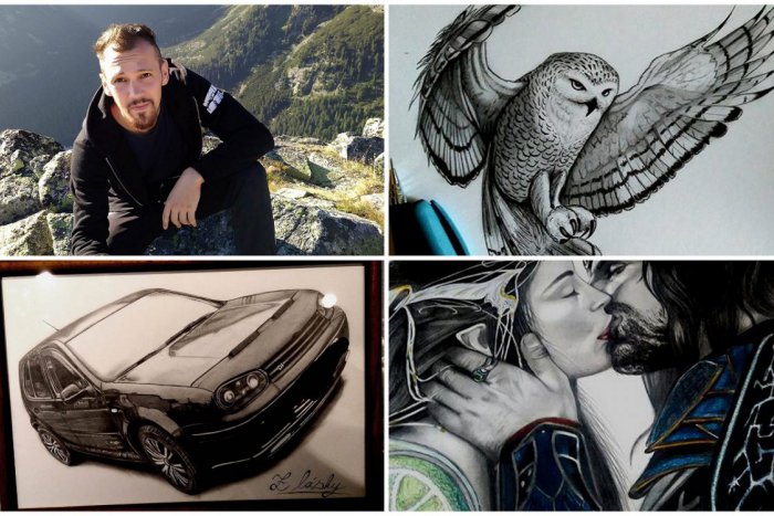 Ilustračný obrázok k článku Trnavčan Eugen z UCM prekvapuje koníčkom: Takéto parádne kresby tvorí vo voľnom čase