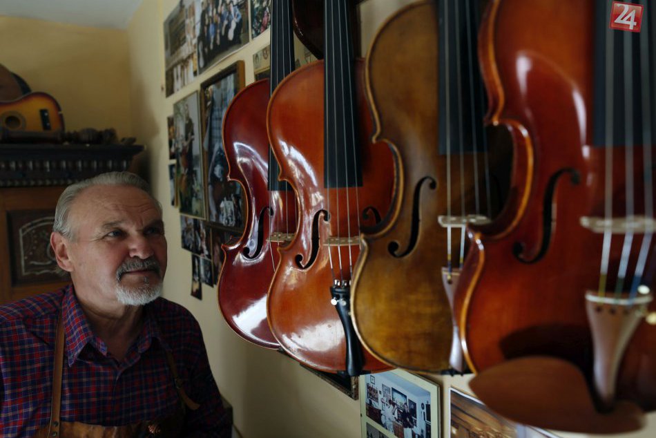 Ilustračný obrázok k článku KURIOZITA DŇA: Ján vyrába husle s láskou, nepoužíva moderné stroje