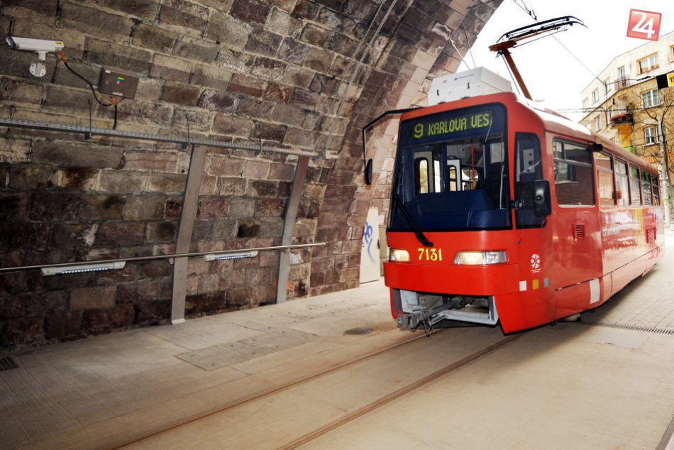 Ilustračný obrázok k článku Električky 5 a 9 nebudú cez víkend premávať cez Kapucínsku a tunel