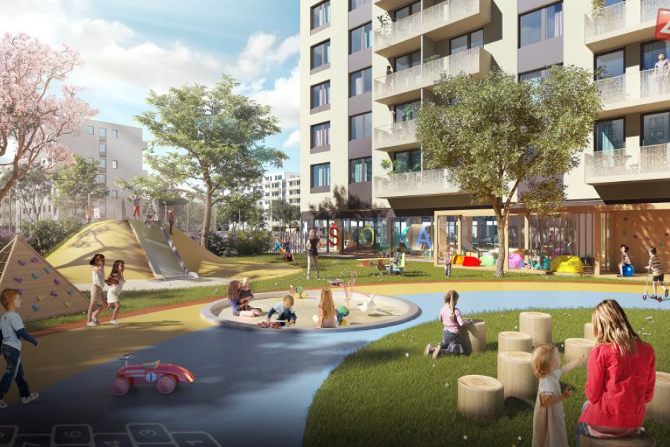 Ilustračný obrázok k článku Ovocné sady Trnávka prinesú celkovo 1 030 bytov najmä pre mladé rodiny
