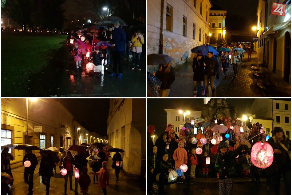 Ilustračný obrázok k článku FOTO: Lampiónový sprievod rozžiaril Bystricu. Napriek dažďu padol rekord