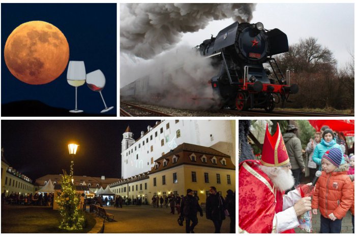 Ilustračný obrázok k článku TIPY NA VÍKEND: Vychutnajte si advent na Hrade aj skvelú jazdu s parnou lokomotívou