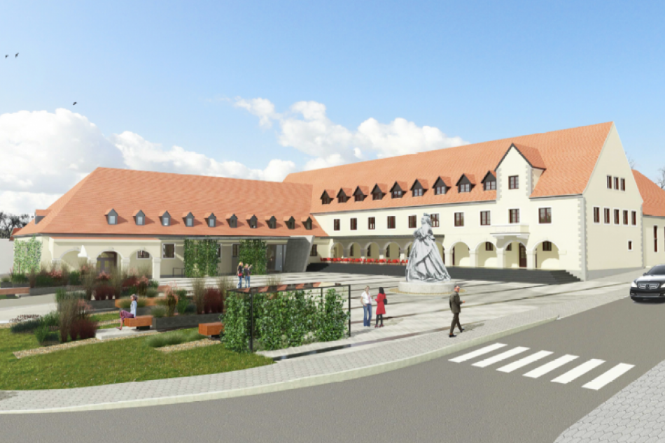 Ilustračný obrázok k článku VIZUALIZÁCIE: Takto by mal onedlho vyzerať hlavný kultúrny stánok v Rači