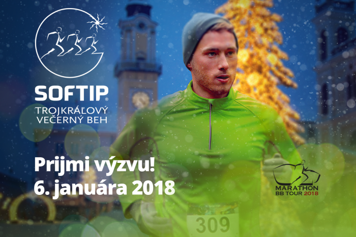 Ilustračný obrázok k článku Odštartujte rok 2018 pohybom. SOFTIP Trojkráľový večerný beh s viacerými NOVINKAMI