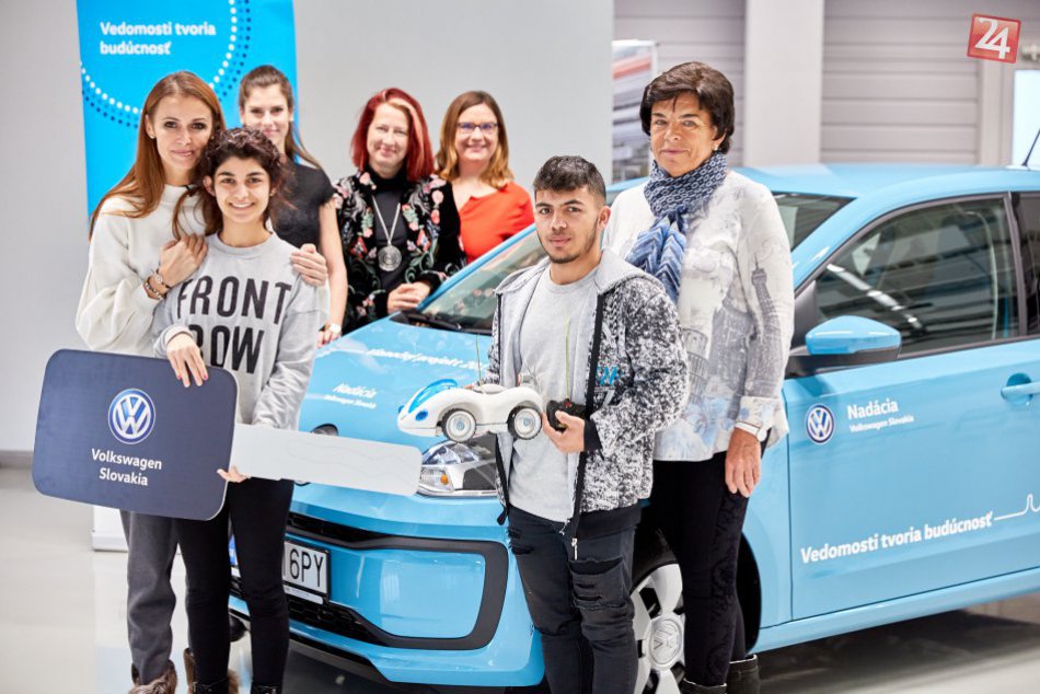 Ilustračný obrázok k článku Nadácia Volkswagen Slovakia  venovala detskému domovu Volkswagen up!