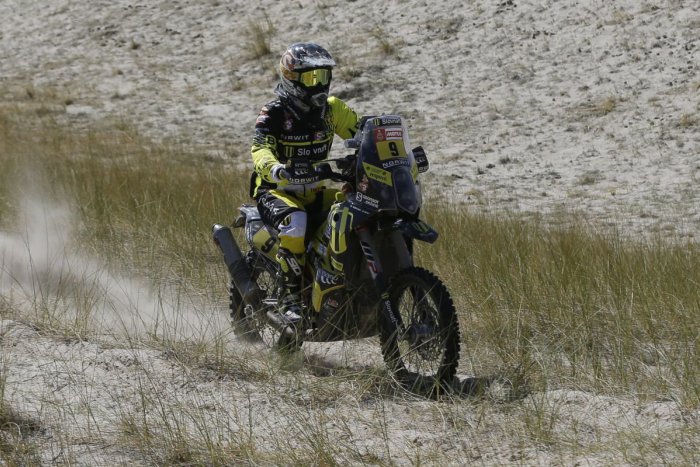 Ilustračný obrázok k článku Svitko na Dakare padol z motorky: Dúfa, že bude môcť štartovať aj v ďalšej etape