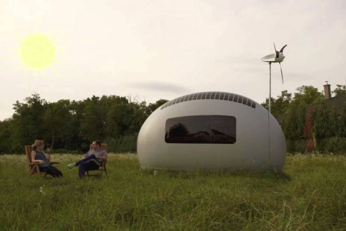 Ilustračný obrázok k článku Ecocapsula môže byť bývaním pre bezdomovcov aj únikom z civilizácie