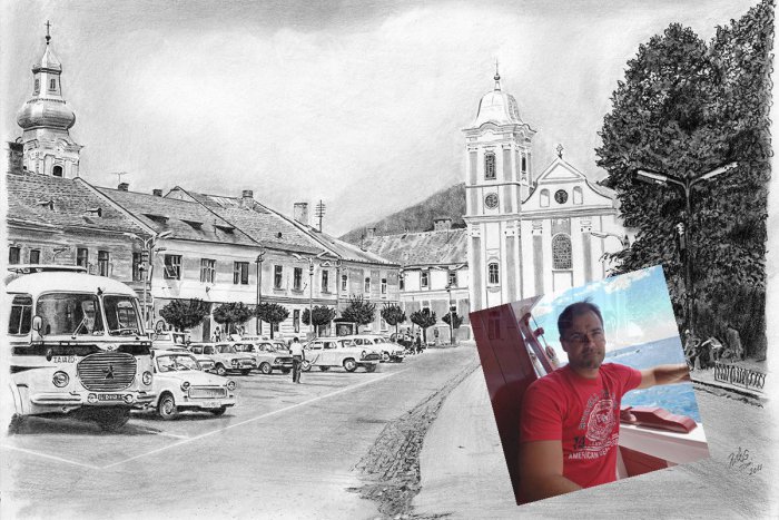 Ilustračný obrázok k článku Rožňavčan Tomáš (39) svoj talent nezaprie: Sledujte tie krásne kresby! FOTO