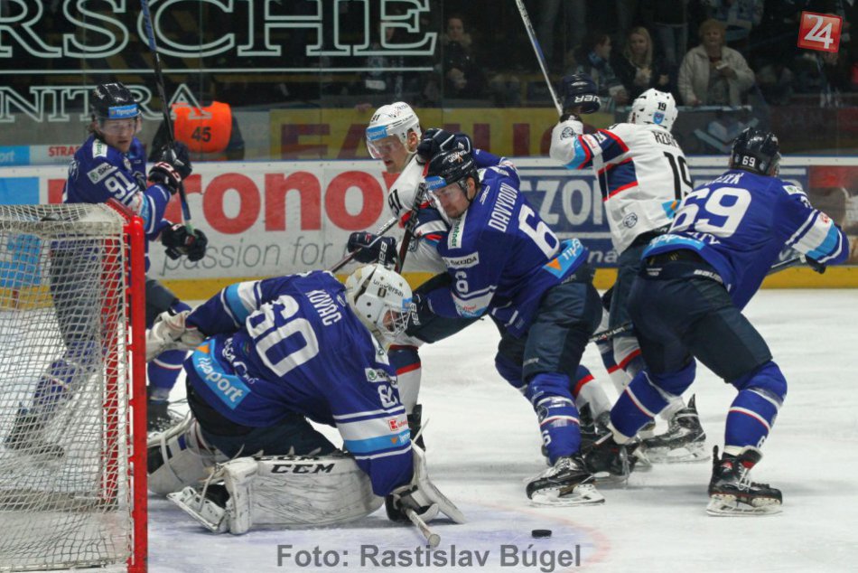 Ilustračný obrázok k článku FOTO: Nitra v zápase s dramatickým záverom porazila Poprad