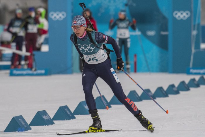 Ilustračný obrázok k článku ZOH2018-Biatlon: V šprinte zlatá Dahlmeierová, 13. Kuzminová