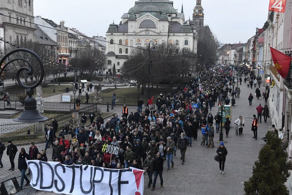 Ilustračný obrázok k článku Aj v Košiciach sa uskutoční Pochod za slušné Slovensko