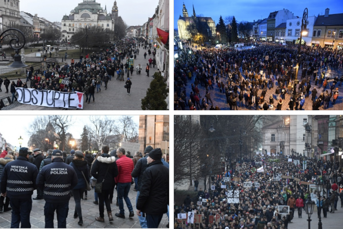 Ilustračný obrázok k článku VIDEO a FOTO: Za slušné Slovensko prišlo do centra Košíc vyše 15-tisíc ľudí!