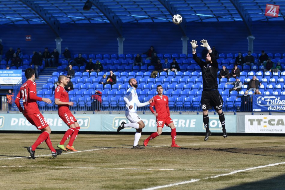 Ilustračný obrázok k článku Futbalisti vstúpili do skupiny o záchranu víťazne: Porazili Senicu