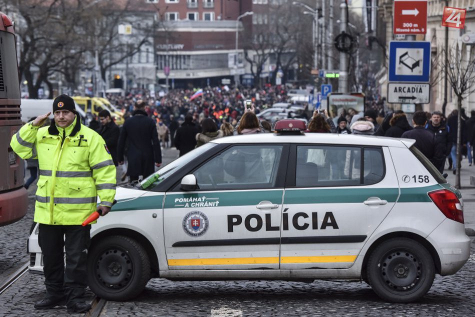 Ilustračný obrázok k článku Polícia v súvislosti s protestom upozorňuje na dopravné obmedzenia