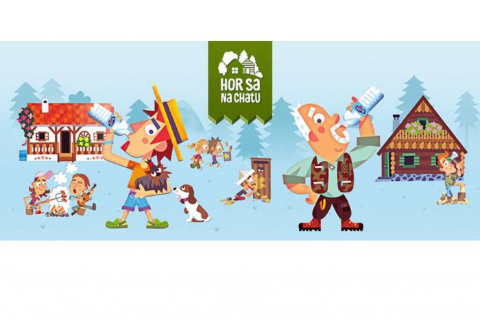 Ilustračný obrázok k článku Chatári Slovenska, spojme sa. Minerálna voda Budiš prichádza s edíciou Hor sa na chatu