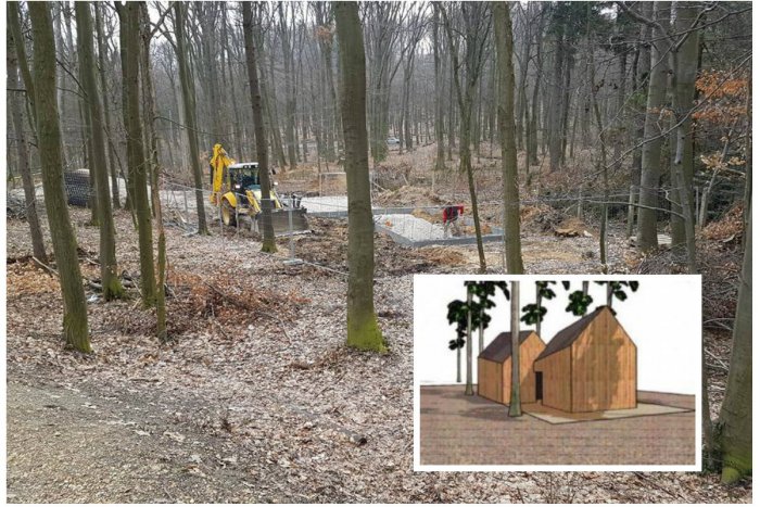 Ilustračný obrázok k článku Foto: Na Kamzíku sa začala výstavba nových toaliet, sprchy i umývarky bicyklov