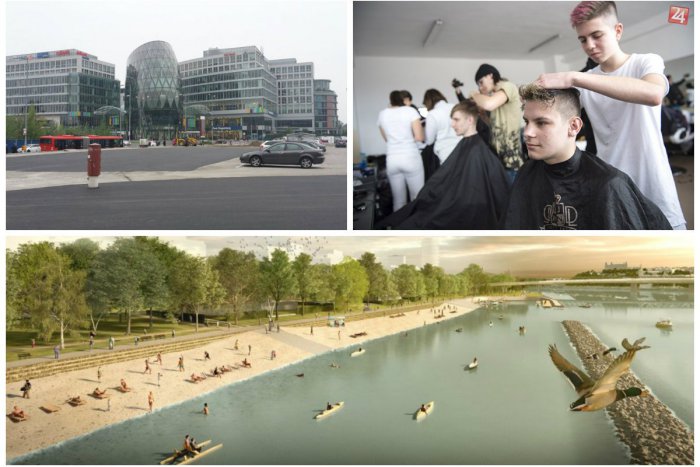 Ilustračný obrázok k článku TOP 5 tém týždňa: Zásah kukláčov v Eurovea, školský Barber salón aj nová mestská pláž