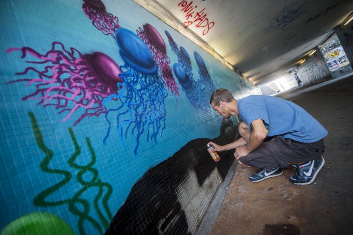 Ilustračný obrázok k článku Mesto ponúka sprejerom voľné plochy na maľovanie. Kde všade sa môžu realizovať?