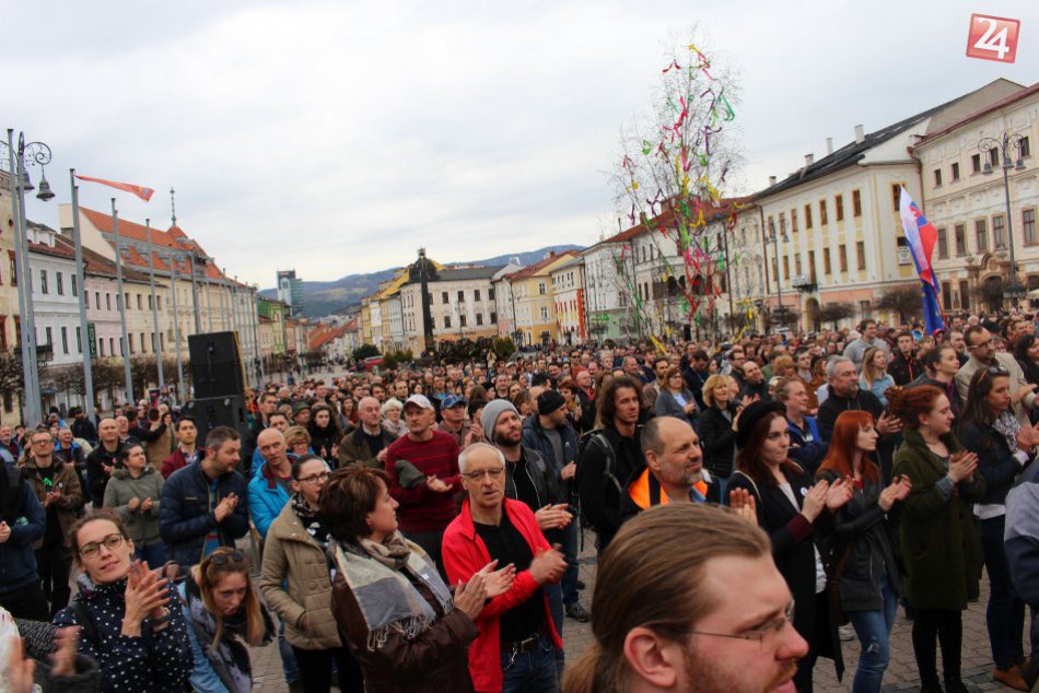 Ilustračný obrázok k článku Ďalší protest na bystrickom námestí? Tentoraz sa bude niesť aj v inom duchu