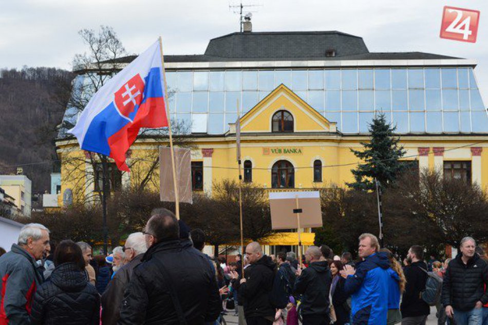 Ilustračný obrázok k článku V Žiline pokračovali protesty Za slušné Slovensko: FOTO priamo z miesta