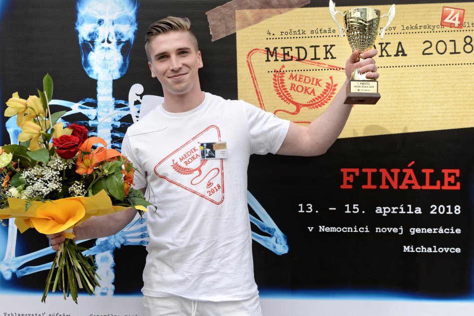 Ilustračný obrázok k článku Mimoriadny úspech: Lukáš (25) z martinskej lekárskej fakulty sa stal Medik roka!