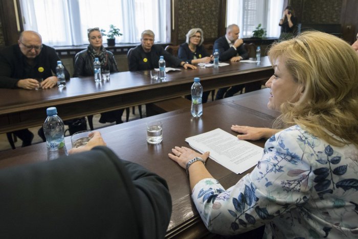 Ilustračný obrázok k článku Ministerka kultúry na odchod zatiaľ nevidí dôvod: Chce presvedčiť svojou prácou