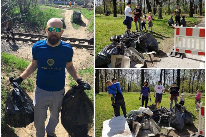 Ilustračný obrázok k článku Trnavskí dobrovoľníci sa pustili do upratovania: Krajšie Prednádražie aj záhrada