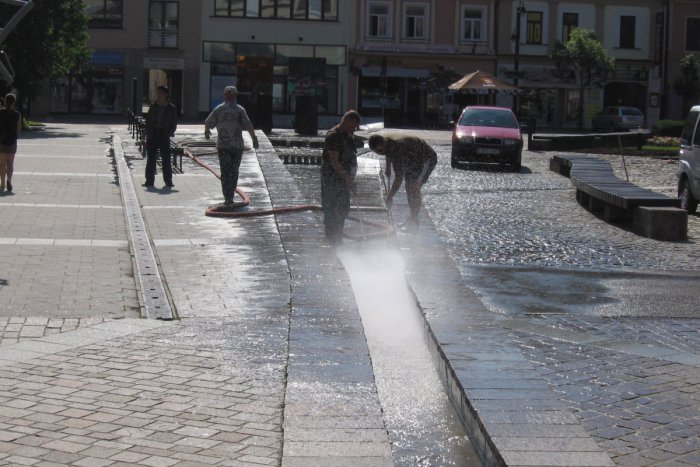 Ilustračný obrázok k článku Fontánu v centre mesta pripravujú do prevádzky: Kedy ju oficiálne spustia?