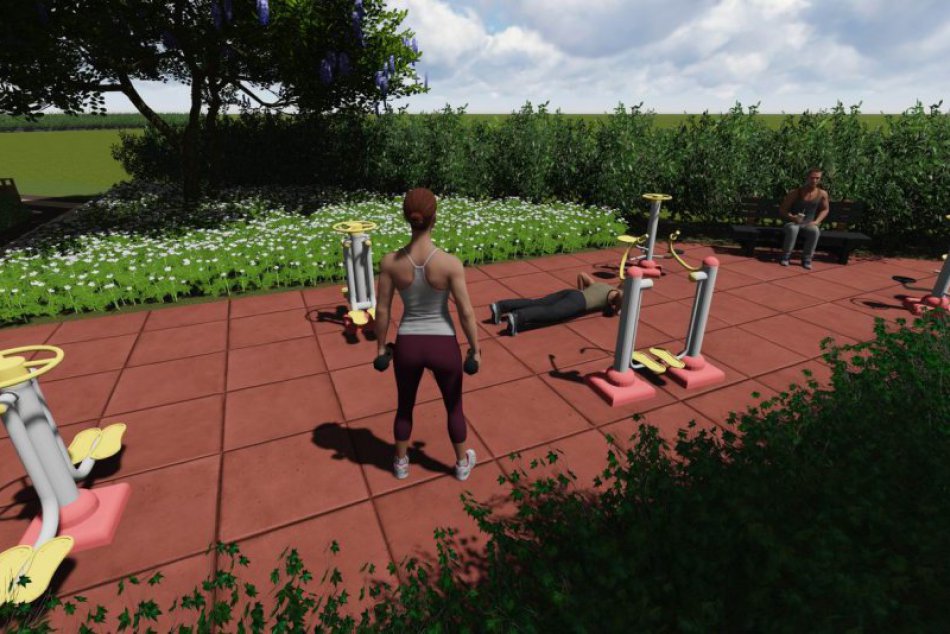 Ilustračný obrázok k článku Rožňavčania majú dôvod na radosť: Na sídlisku Družba altánok aj outdoorové fitness prvky