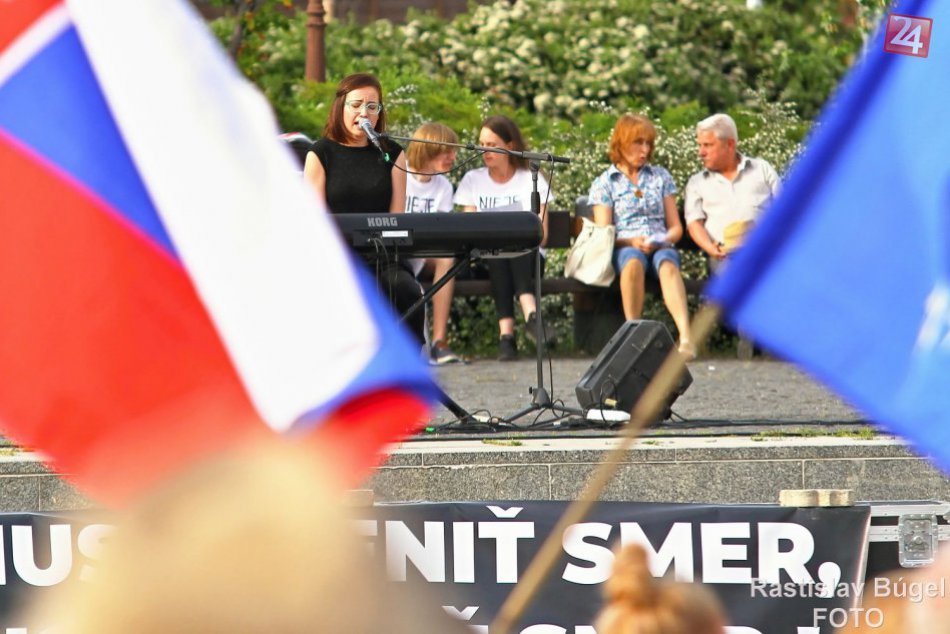 Ilustračný obrázok k článku Ďalší protest Za slušné Slovensko sa bude konať v parku na Moyzesovej ulici