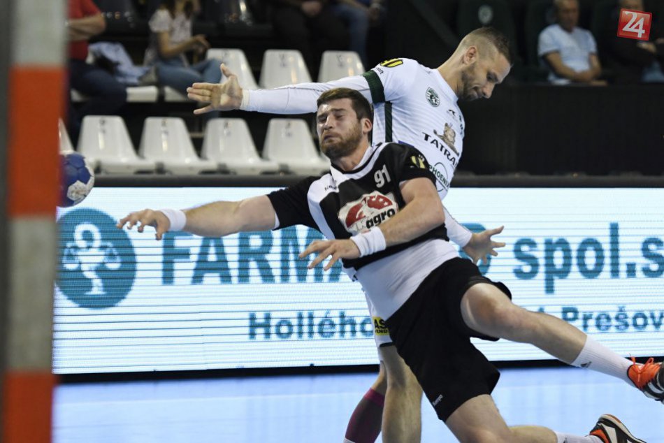 Ilustračný obrázok k článku Začalo sa finále hádzanárskej extraligy: Tatran Prešov zdolal Topoľčany, FOTO