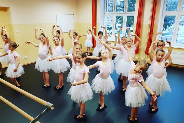 Tanečníci na ZUŠ v Starej Turej