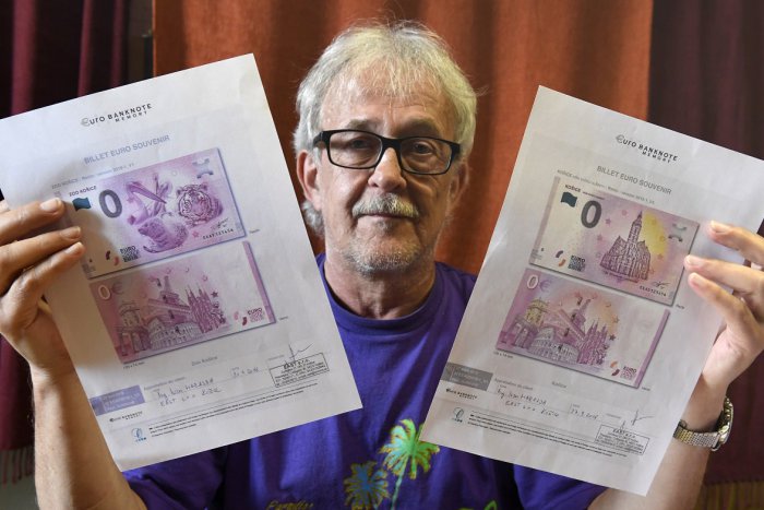 Ilustračný obrázok k článku Košice chystajú suvenírové eurobankovky: Motívom Dóm sv. Alžbety a zoo, FOTO